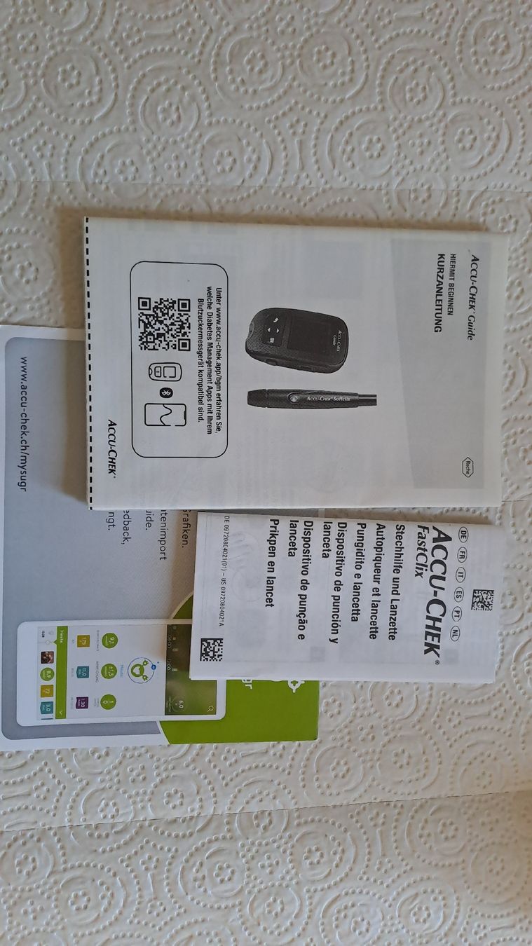 Accu-Chek Medizinische Geräte: Blutzuckermessgeraet Accu-Chek Guide mit Zubehoer – Gebraucht aus Orpund von Ricooder 7