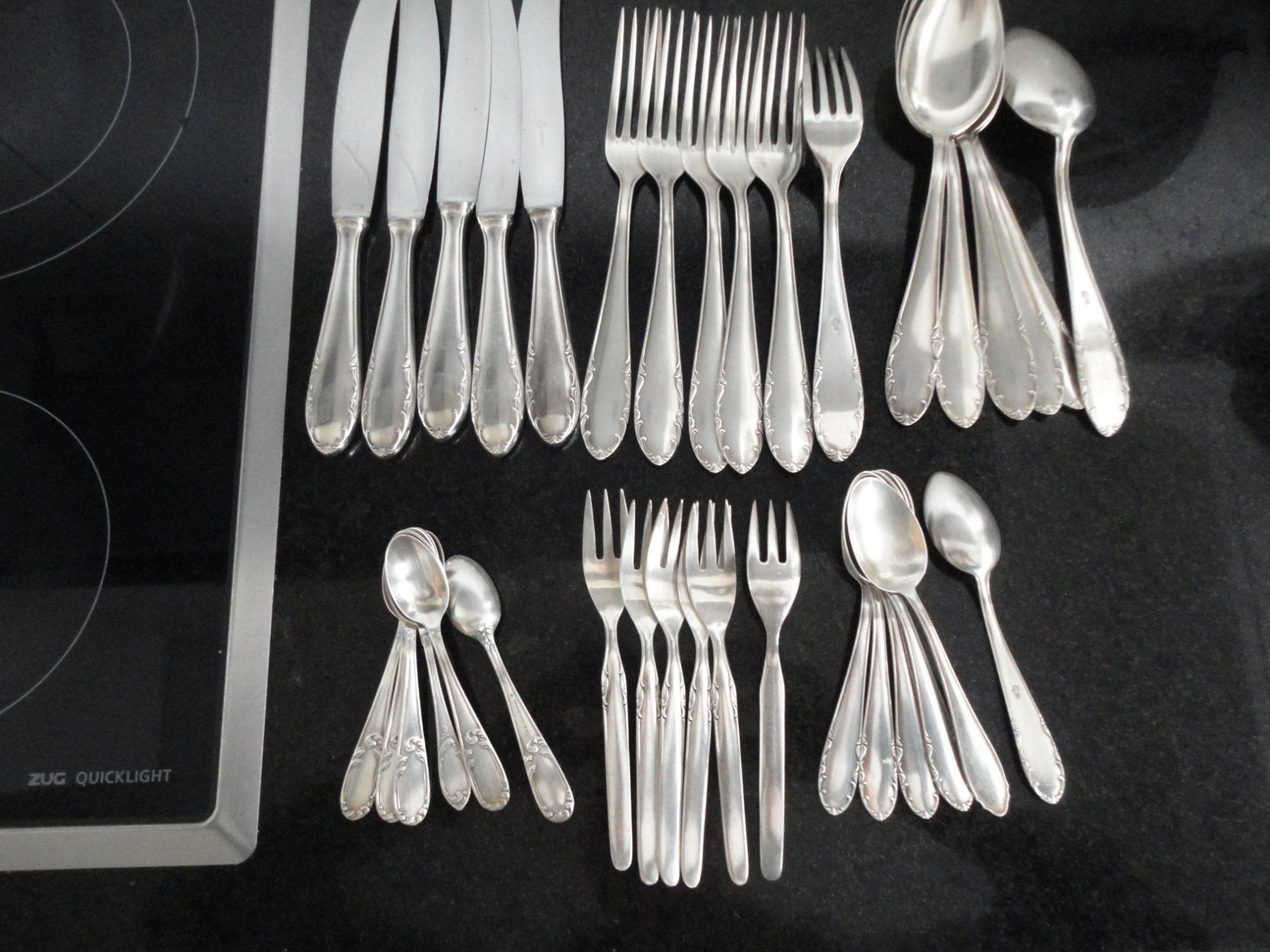 Set di posate: 35 teiliges  versilbertes Besteck – Usato da Reinach BL venduto da Anitafe