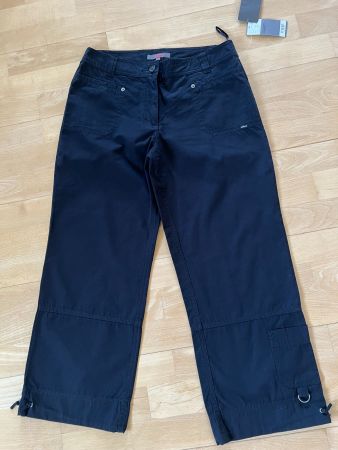 S.Oliver Damen Hose in Gr. 38, Schwarz, NEU