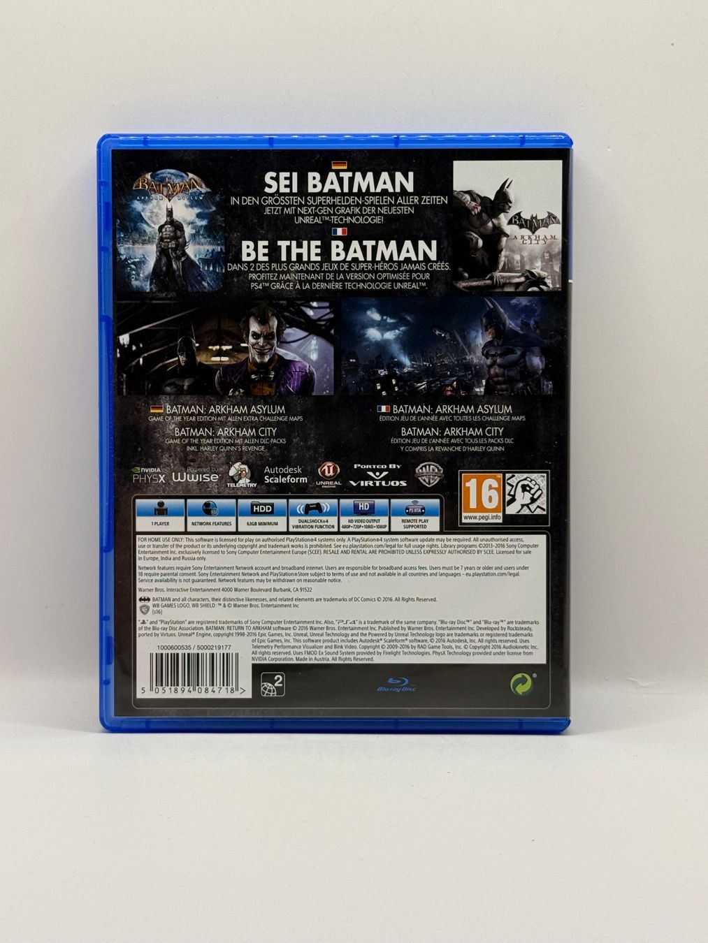 Giochi: Batman Return to Arkam - Playstation 4 - CIB – Usato da Dietikon venduto da gab_qz7y 1