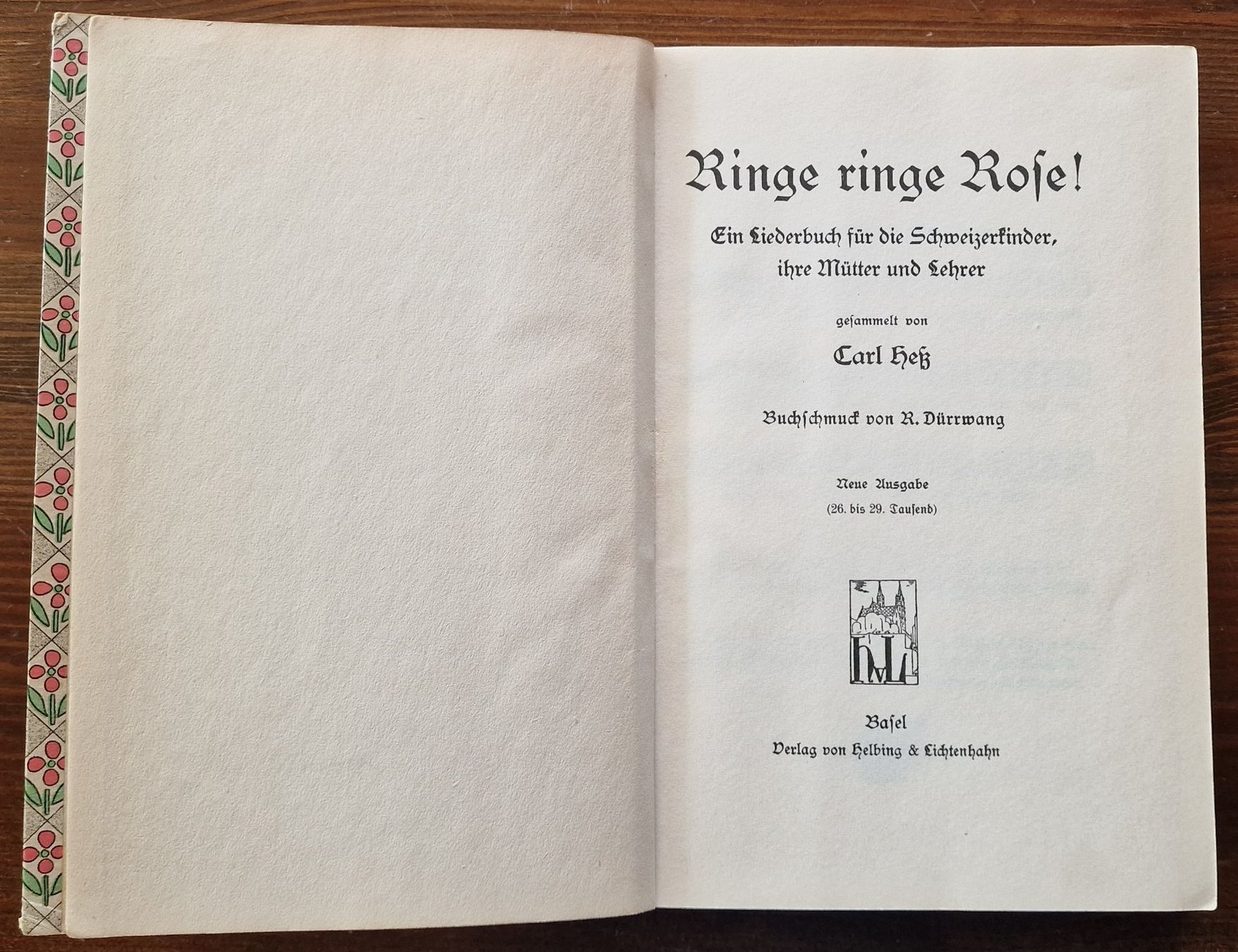 Livres: Karl Hess:   Ringe ringe Rose! – D'occasion à Röthenbach i. E. par Heureka5 1
