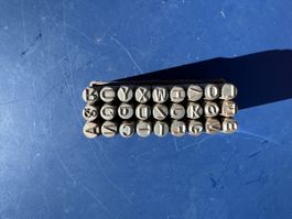 Schlagbuchstaben Set A-Z Tesa 6mm 