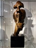 Bronze „ Die Stille “ nach Dali signiert Milo