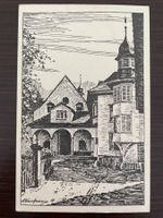 SCHWYZ Frauenkloster St. Peter, Künstlerkarte, ungelaufen