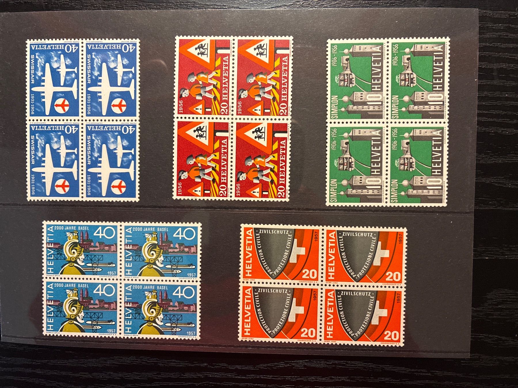 Tutti i francobolli: Briefmarken 4er Blöcke 1952 - 1960 postfrisch – Usato da schafisheim venduto da bru_bkb8 2