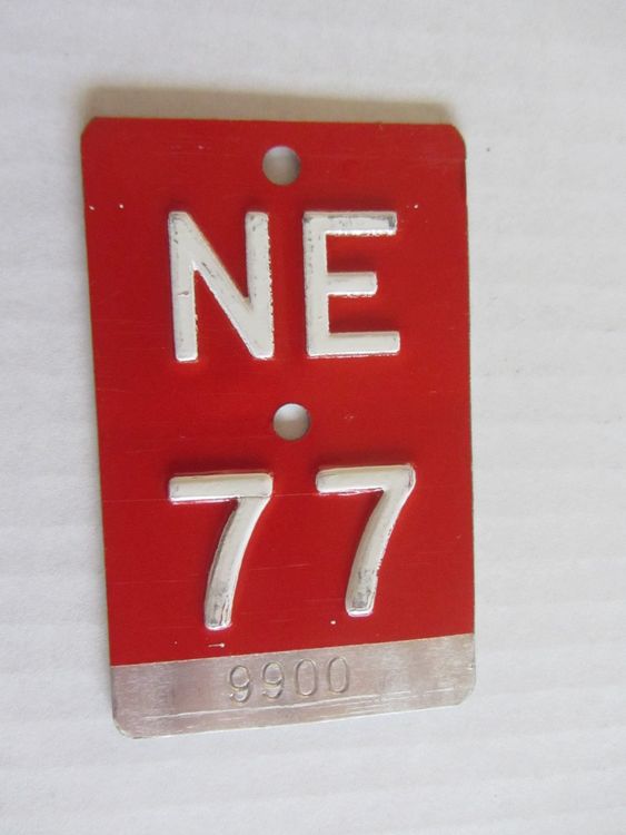 PLQ073 - PLAQUE Velo Taxe 1934 EUR 14,99 - FR