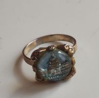 Alter Washington Kapitol  Ring vergoldet