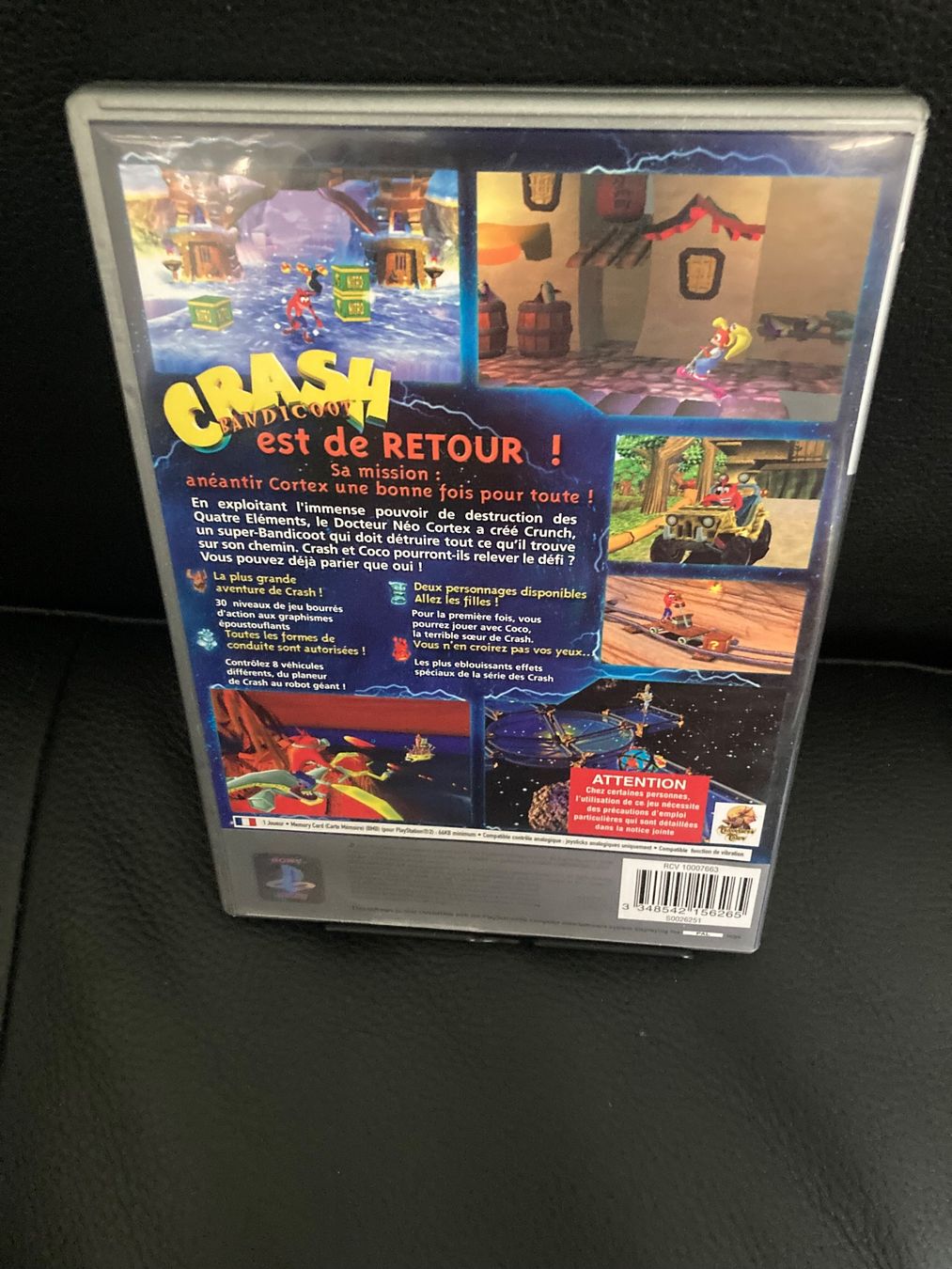 Sony Giochi: PS2 Crash Bandicoot 2 - La Vengeance de Cortex  Platinum – Nuovo (secondo la descrizione) da Bern venduto da TotheMoonnn 1