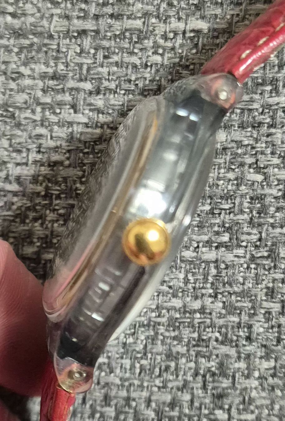 Swatch Orologi: Swatch Automatique transparente et rouge – Usato da Genève venduto da BKYB 3