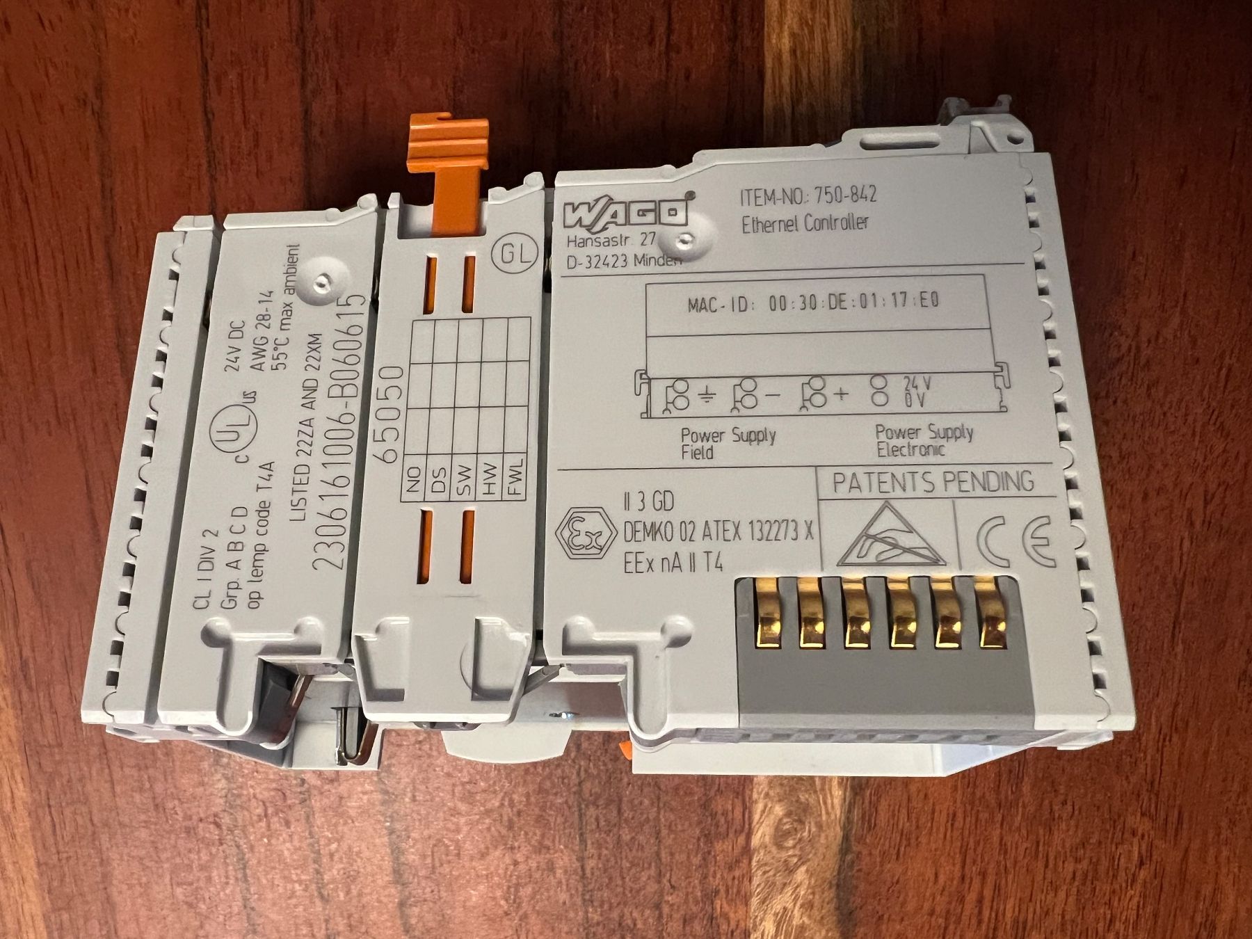 Sistema di controllo: WAGO 750-842 Ethernet Controller – Usato da Romanshorn venduto da DonRicardoo 1