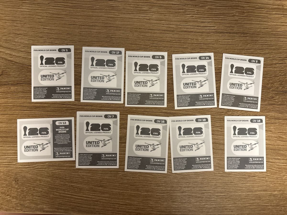 Panini Carte collezionabili: Panini WM 2026 Sticker Elfenbeinküste – Nuovo (secondo la descrizione) da Menznau venduto da Hetfield85 1