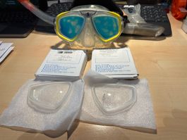 Korrekturgläser Spectra -3.5 L+R zu Scubrapro Taucherbrille