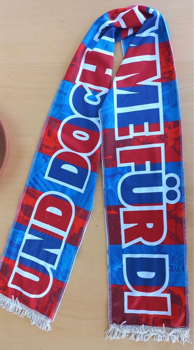 FC Basel Foulard & Sciarpe: FC Basel fan schal – Usato da Kaiseraugst venduto da RJ03