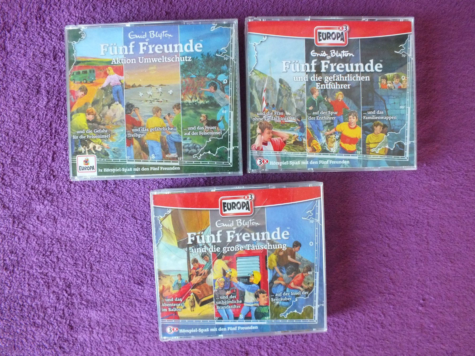 CDs: 9 - Fünf Freunde - Hörspiel - CD´s – Gebraucht aus Müllheim Dorf von Seeeule01