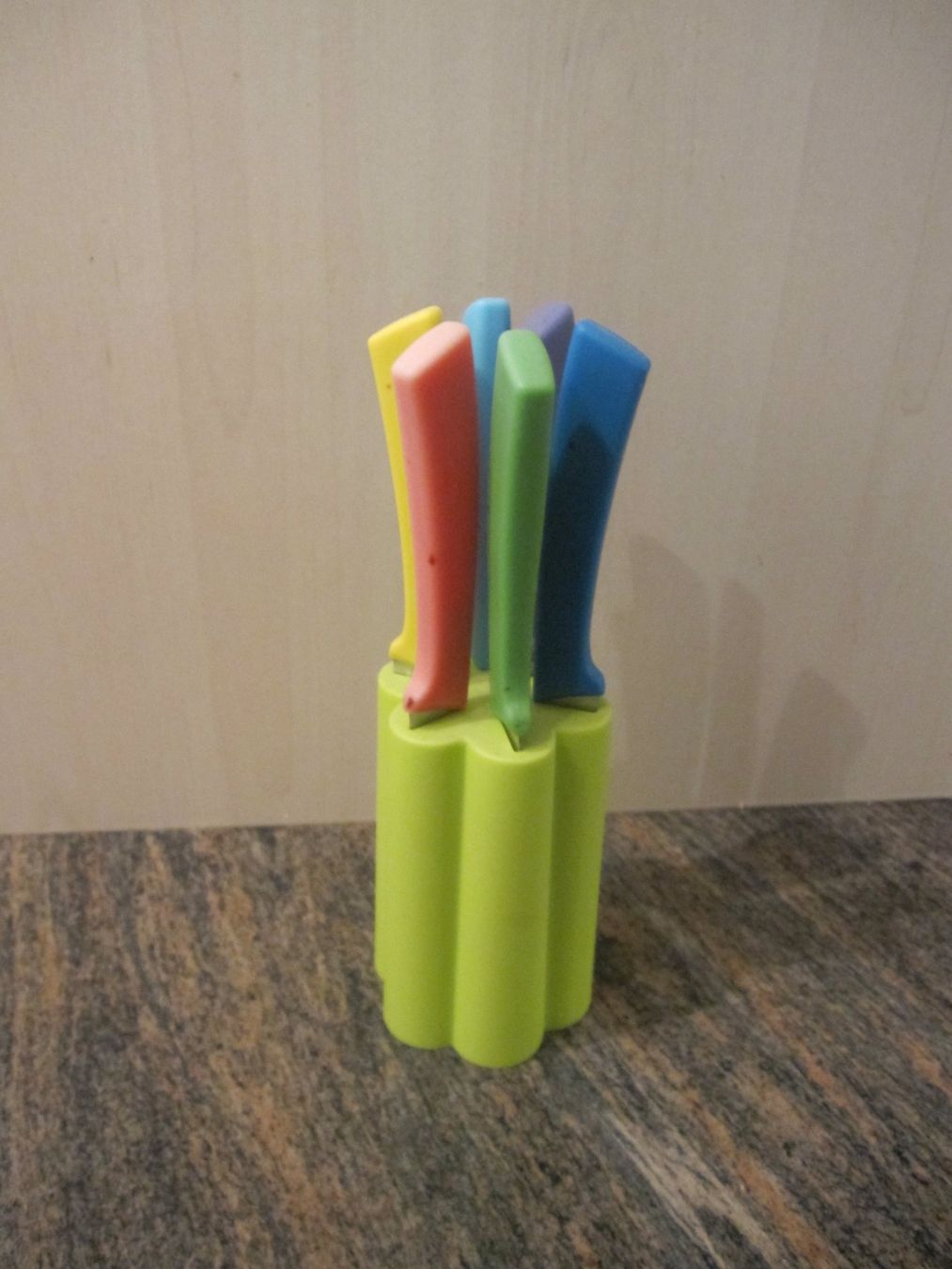 Coltelli da cucina: Küchenmesser Rüstmesser Set 6 Messer mit Halterung – Usato da Mauren TG venduto da jokau 1