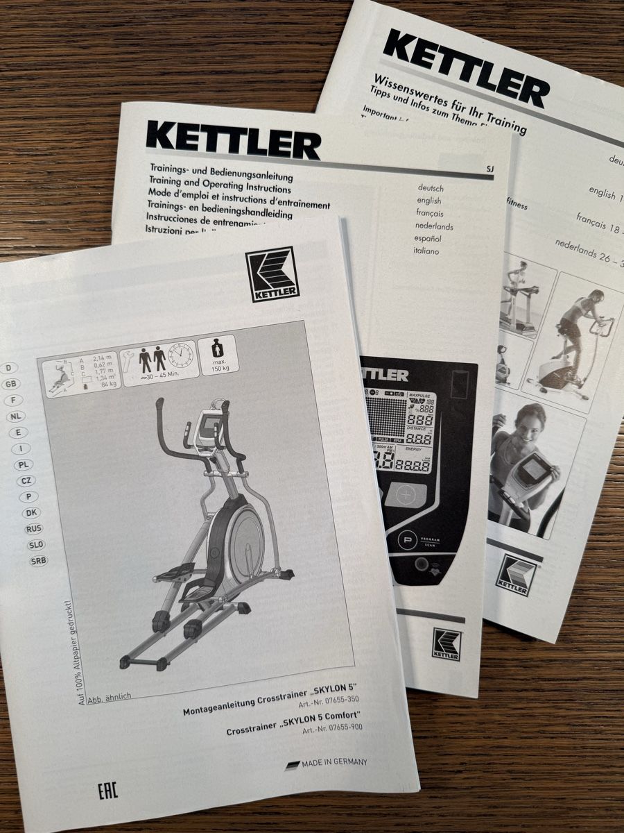 Kettler Vélos d'appartement: Kettler Crosstrainer Skylon 5 – D'occasion à Bern par mat_m59p 9