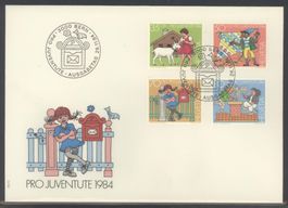1984, FDC, Pro Juventute