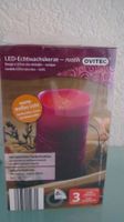 GRANDE BOUGIE  LED EN CIRE NATUREL PROGRAMMABLE