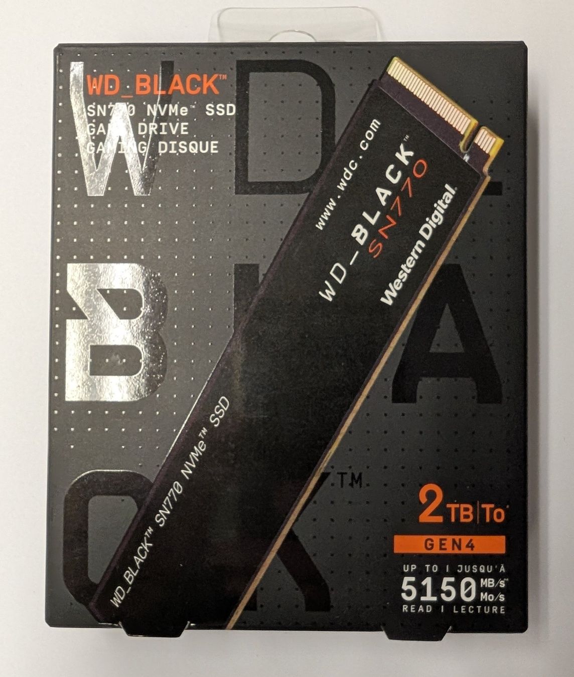 Western Digital Dischi rigidi: SSD WD_Black SN770, M.2 2280 2TB – Usato da Winterthur venduto da Doca