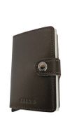 Secrid Wallet RFID Portemonnaie Leder Braun – neuwertig