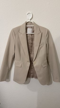 Mango Blazer Beige – Grösse 32