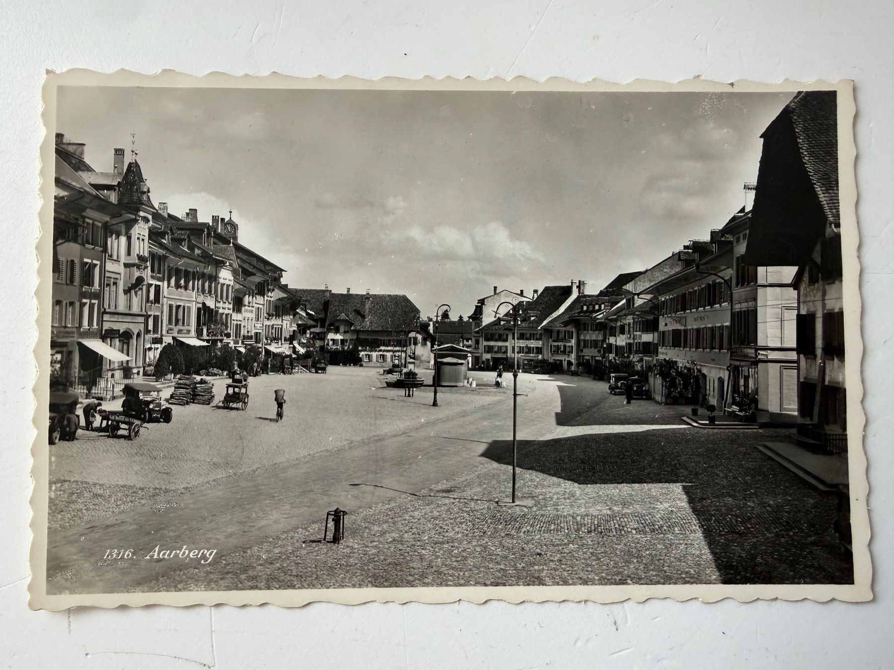 Cartoline postali: AK Aarberg – Usato da Zwingen venduto da moje1