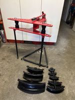 Rohrbieger Set mit 7 Einsätzen manuelle Anwendung