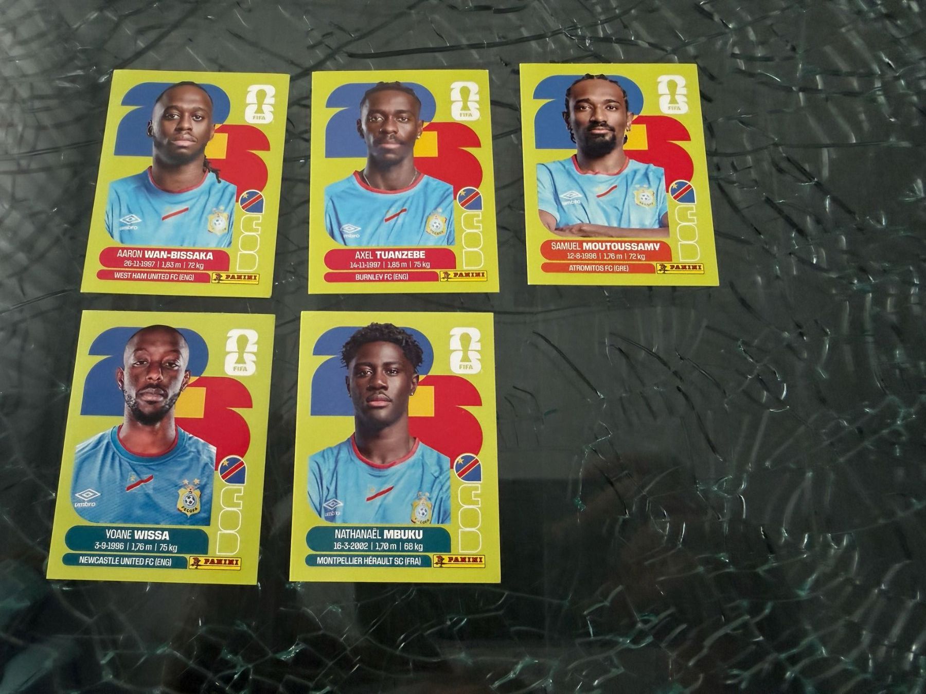 Panini Carte collezionabili: WM 2026 - Panini - Congo DR – Usato da Pfäffikon ZH venduto da Marcodesi76