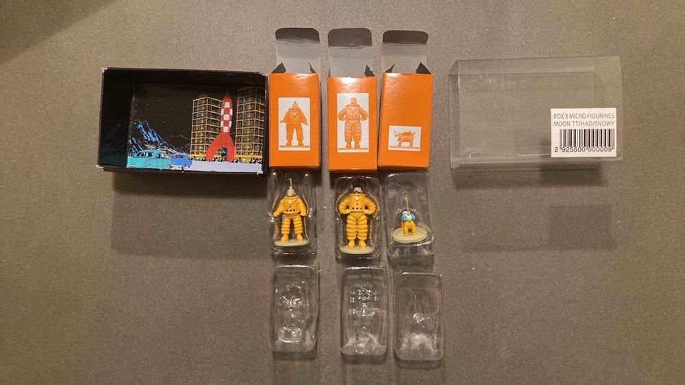 Tintin, Haddock et Milou en cosmonaute - Espace Tintin