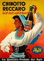 Agis - Chinotto Reccaro  Original Plakat