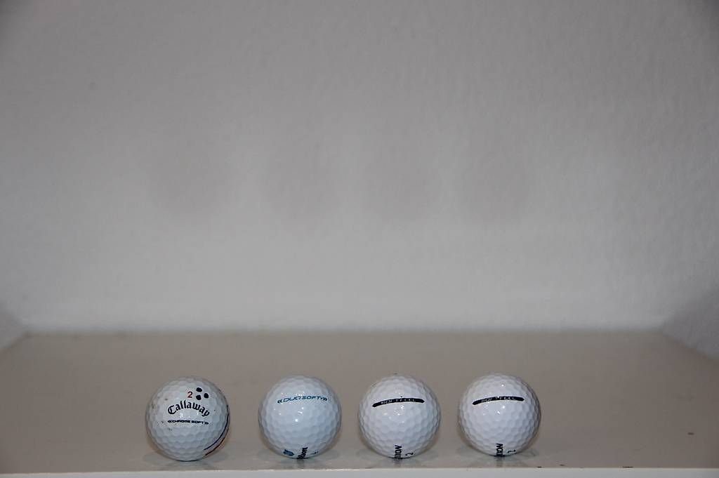 Bälle: 4 Golfbälle soft – Gebraucht aus Jona von sabi9