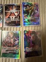One Piece Sammelkarten Set mit verschiedene Karten