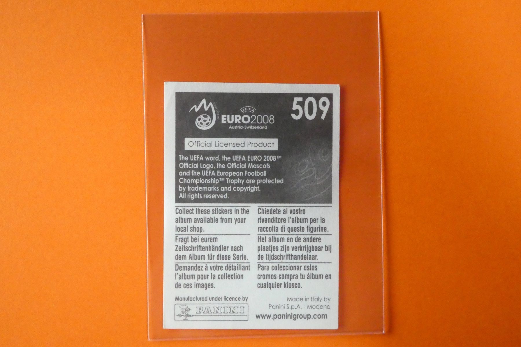 Panini Carte collezionabili: Christiano Ronaldo - #509 – Nuovo (secondo la descrizione) da Zürich venduto da _fel 1