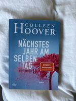 Colleen Hoover Nächstes Jahr am selben Tag Roman Nov 9