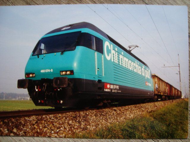 Cartes postales: SBB 460 074-8 FFS Cargo 2 – Neuf (Voir description) à Thun par Abigboss