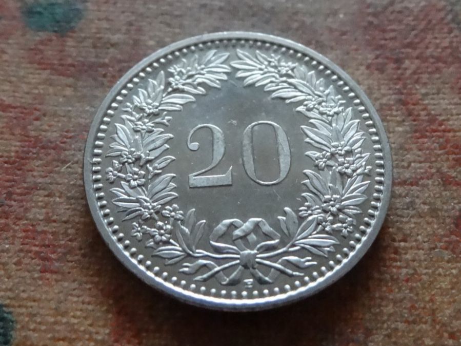 Tutti le monete: 20 Rp. 2008 – Usato da Romanel-sur-Lausanne venduto da Swift13 1
