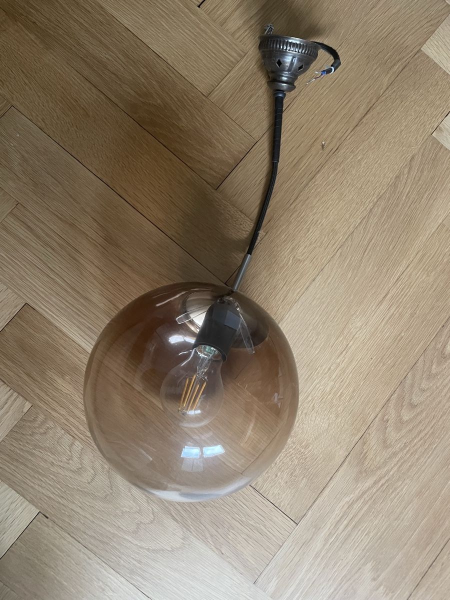Kronleuchter & Deckenlampen: Lampe Rund Glas – Gebraucht aus Bern von mil_z9zm 1