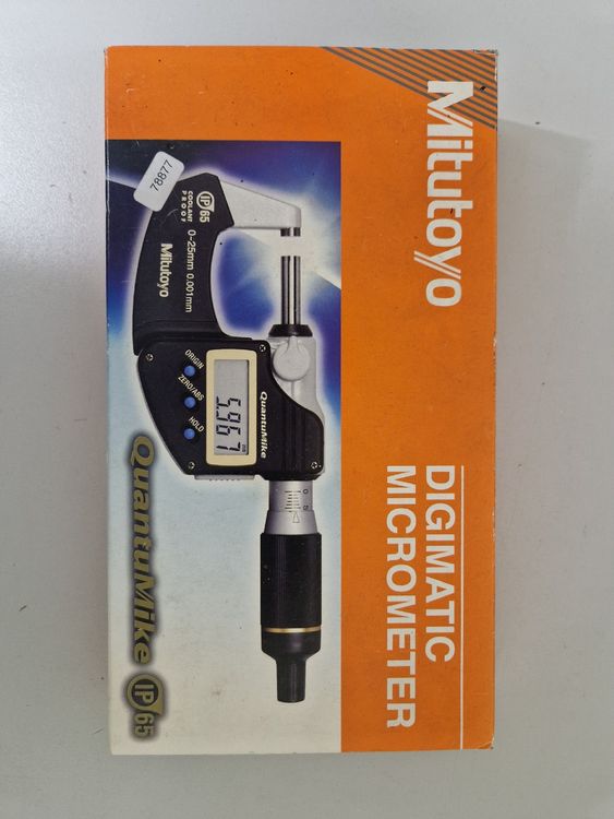Mitutoyo QuantuMike Digital-Micrometer IP65 (25–50 mm (Gebraucht) in ...