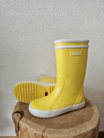 Bottes Aigle jaunes enfant taille 28 très bon état
