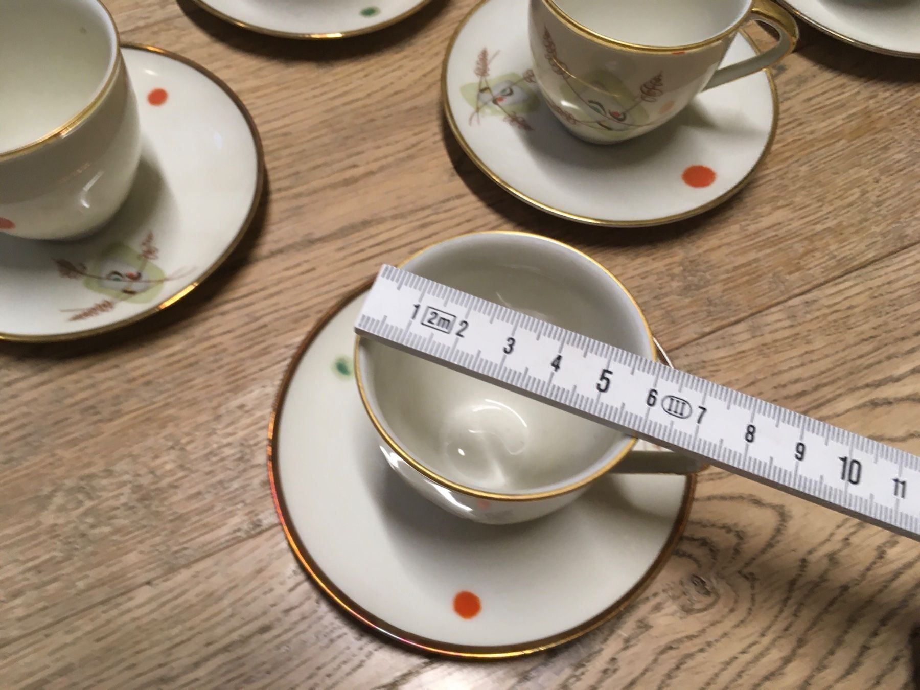 Set di piatti: 50er Jahren Tee/Kaffee Service – Usato da Bauma venduto da haelge01 7