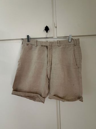 Pantaloncini LCT Saint-Tropez lino beige taglia US 32