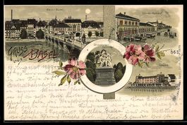 Litho Basel, Central-Bahnhof, Kaserne, S