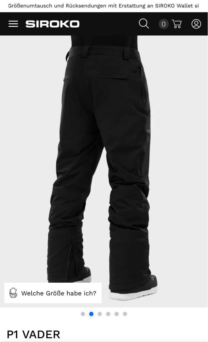 Hosen: Snowboardhosen von siroko NEU – Neu und originalverpackt aus Chur von Paemel 3