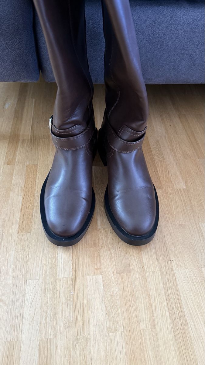 Zara Damenschuhe: Braune Zara Stiefel gr.38 – Gebraucht aus Winterthur von -BeHappy24- 5