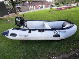 ProWake Schlauchboot mi 5PS Motor mit Bodenseezulassung