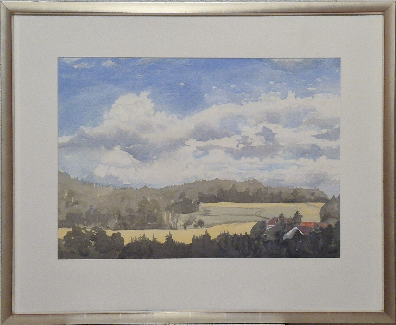 Dipinti: Aquarell-Bild mit Rahmen, 86x70.5 cm – Nuovo (secondo la descrizione) da Zürich venduto da Libsy12