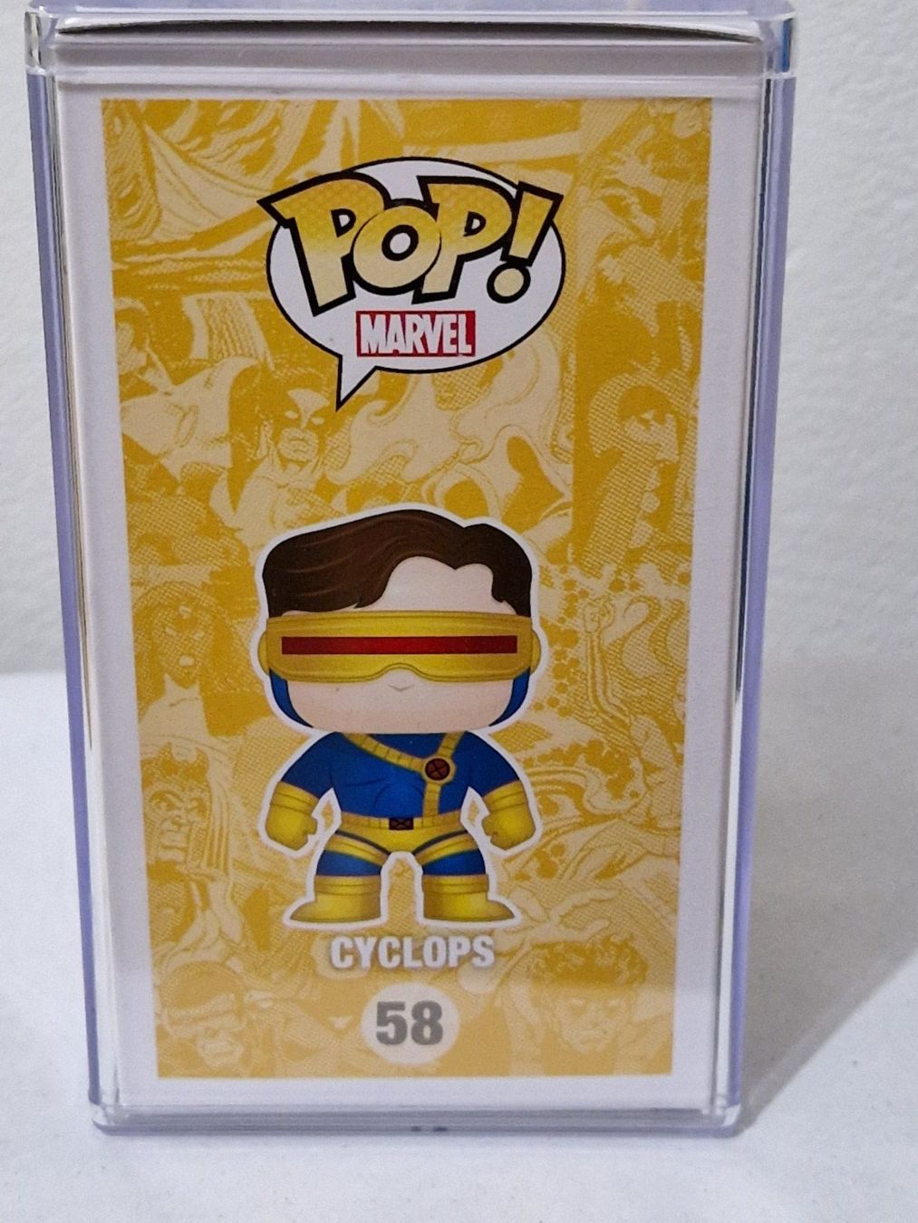 Marvel Figuren: Funko Pop Marvel X-Men Cyclops #58 + Acryl-Schutzhülle – Neu (gemäss Beschreibung) aus Igis von Vulleta.38 2