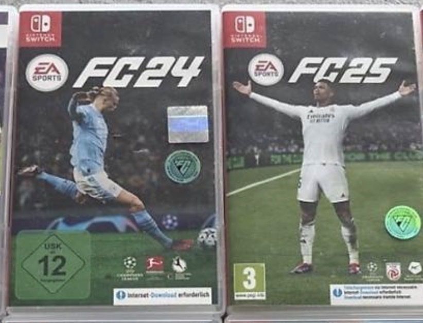 Nintendo Spiele: Switch spiele FIFA 24 25 – Gebraucht aus Freienstein von Zippi007