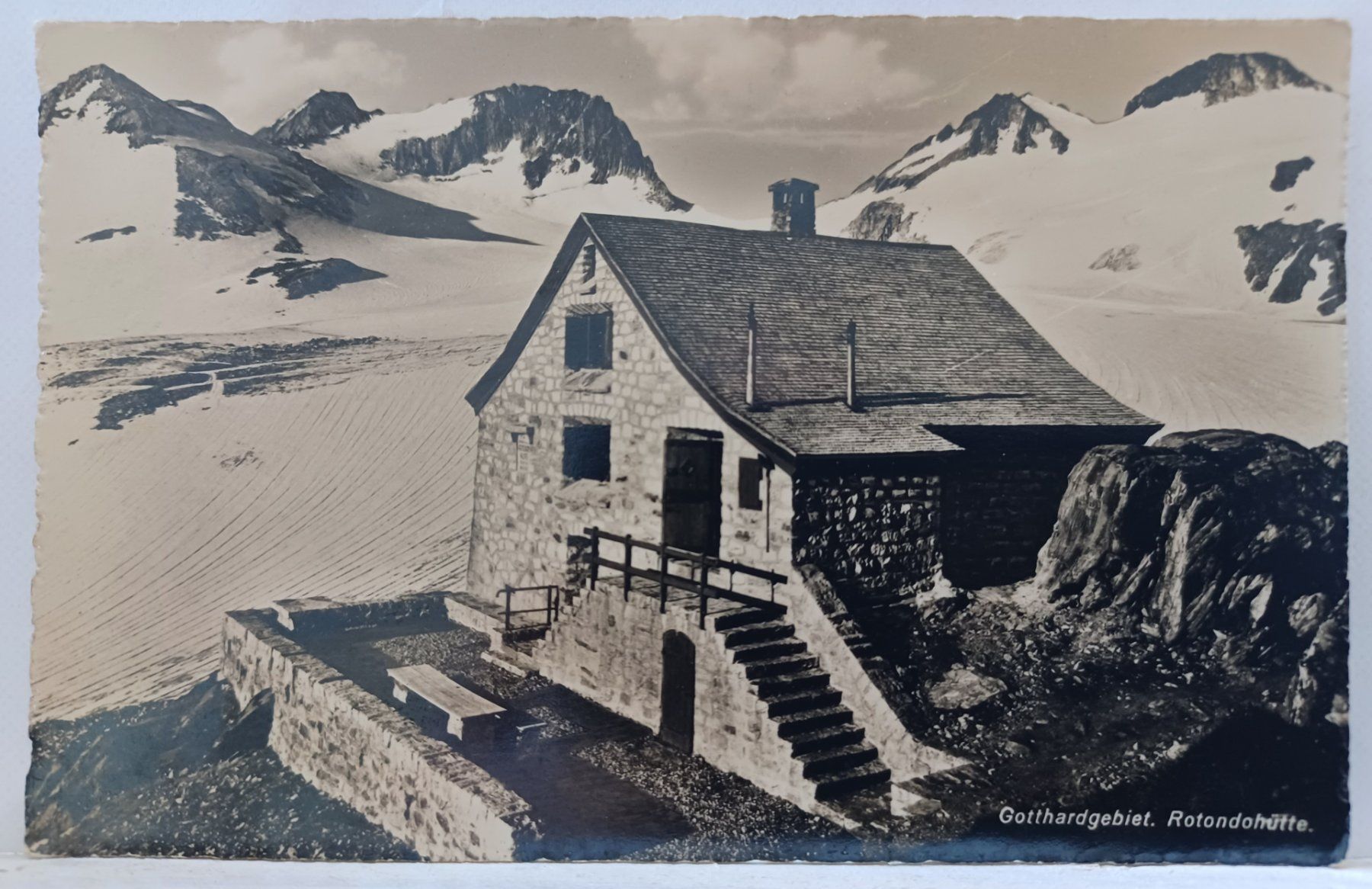 Cartoline postali: Rotondohütte – Usato da Aarau Rohr venduto da mgvw