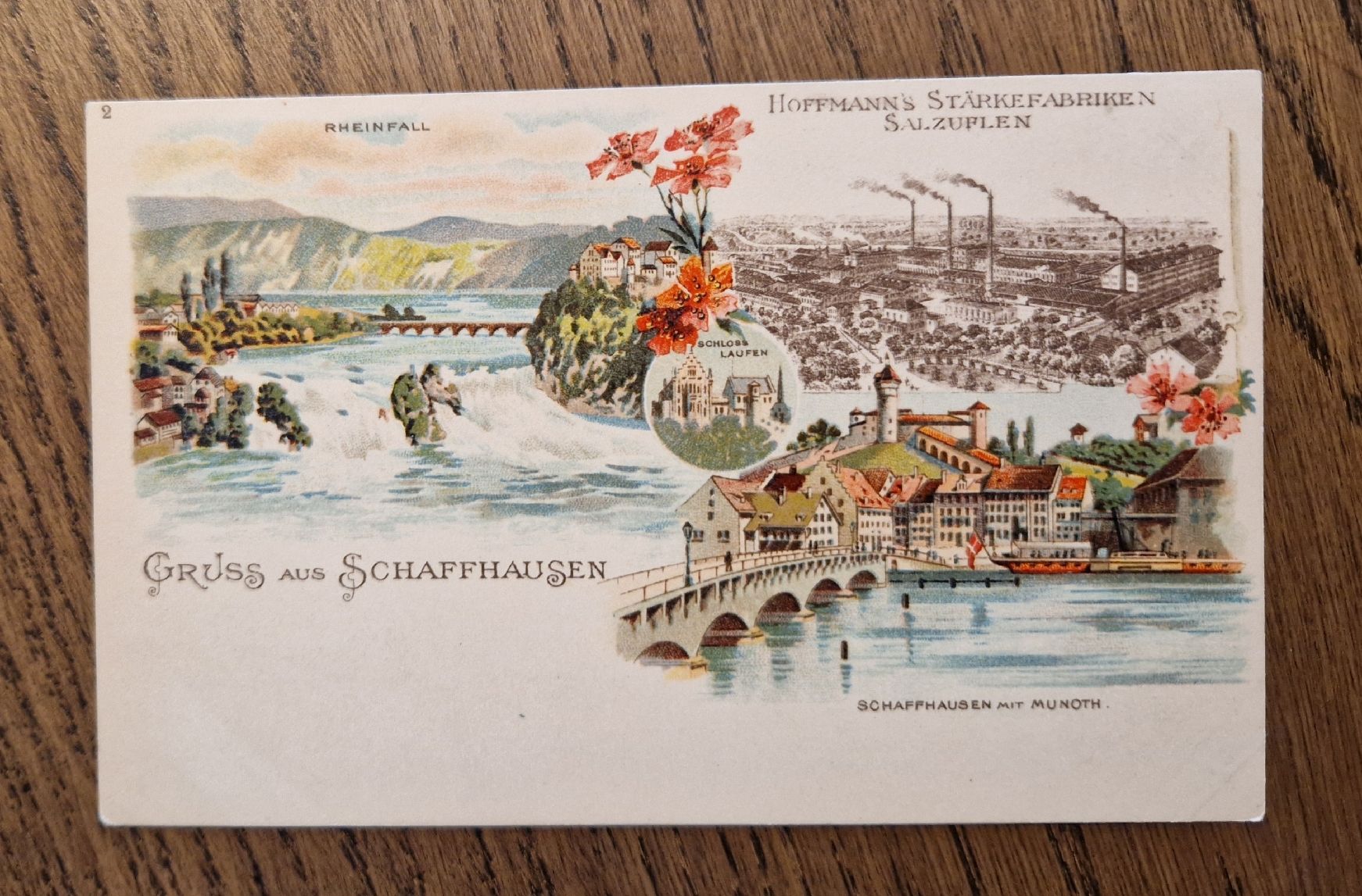 Cartoline postali: Gruss aus Schaffhausen – Usato da Ebikon venduto da Donar50